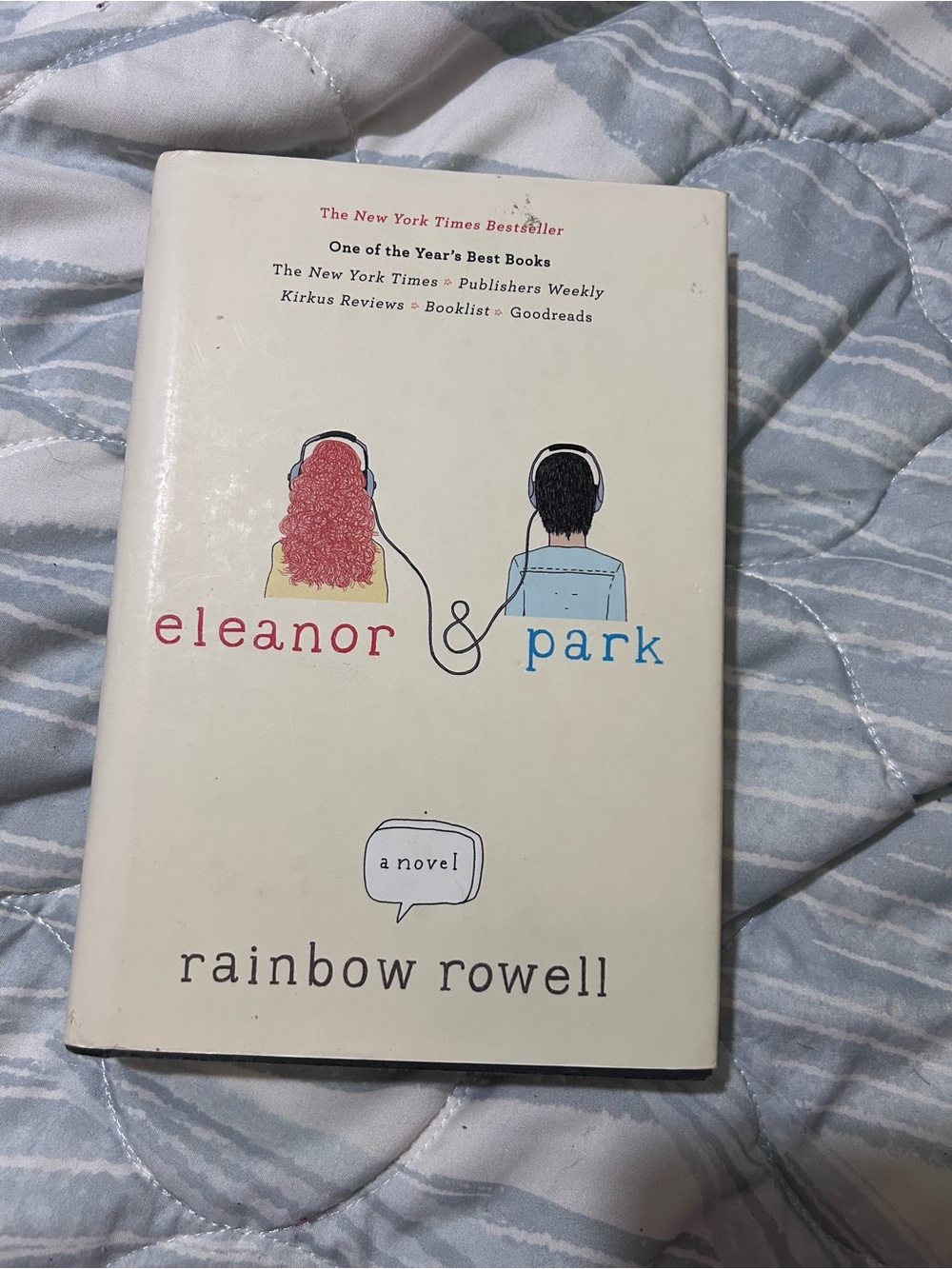 Eleanor & Park Rainbow Rowell Hardcover Book